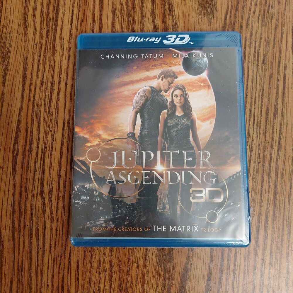 Jupiter Ascending (3D Blu-ray) Blu-ray DVD No Slip Cover Sealed